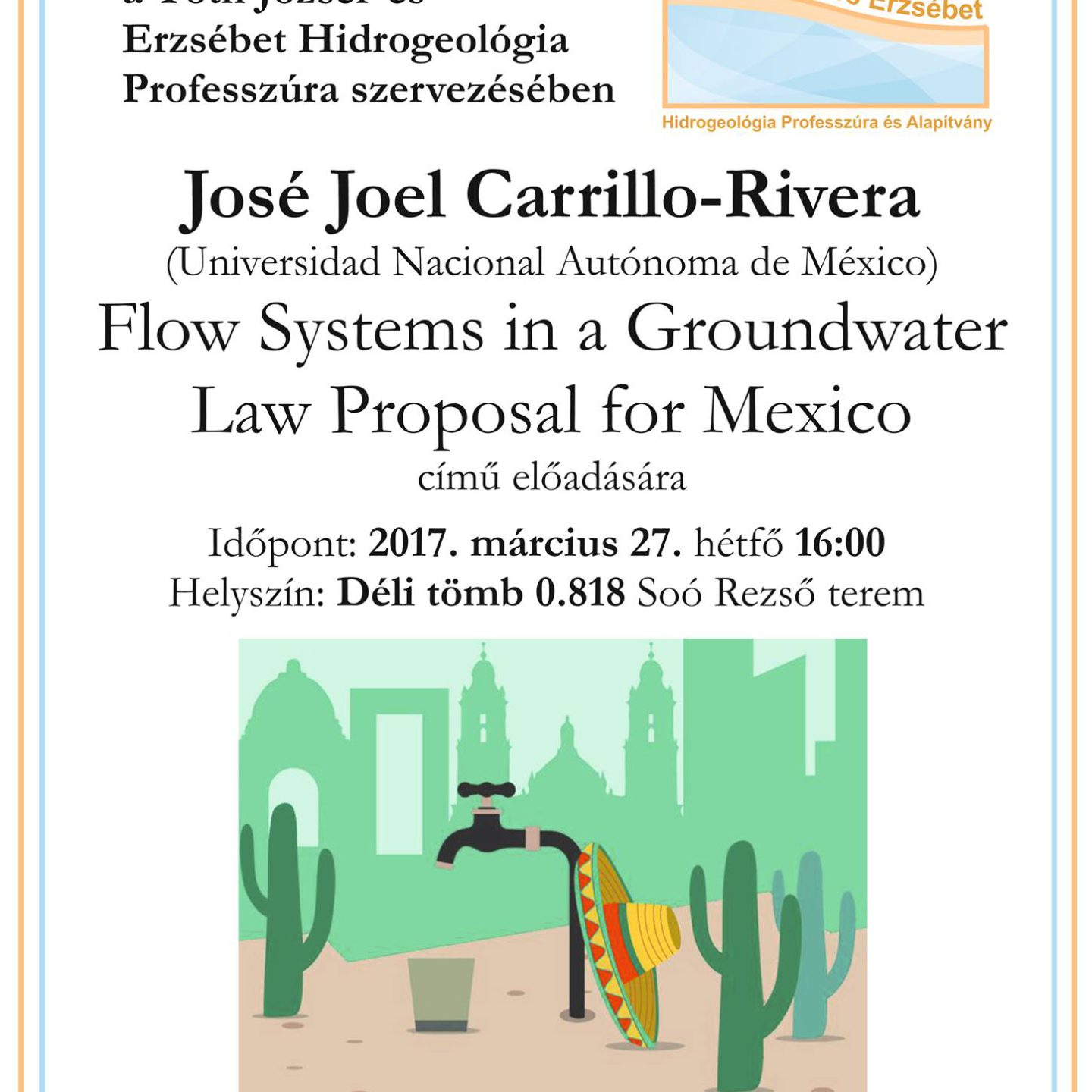 José Joel Carrillo-Rivera rövidkurzus